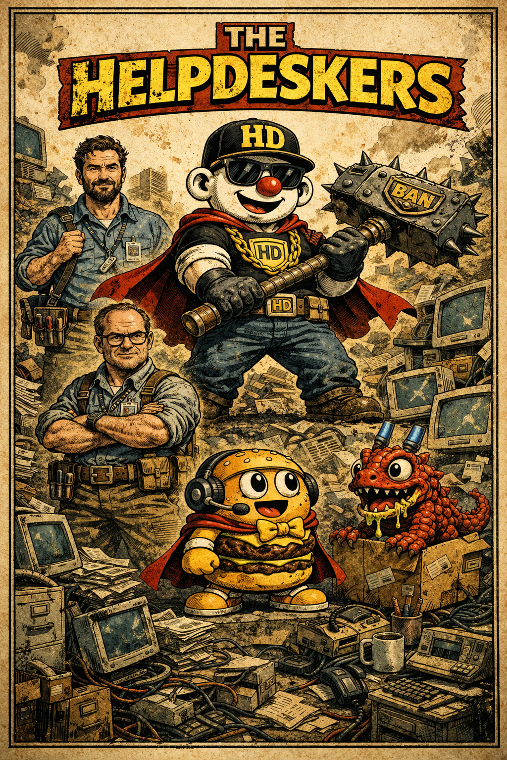 Featured Helpdesker HQ center artwork